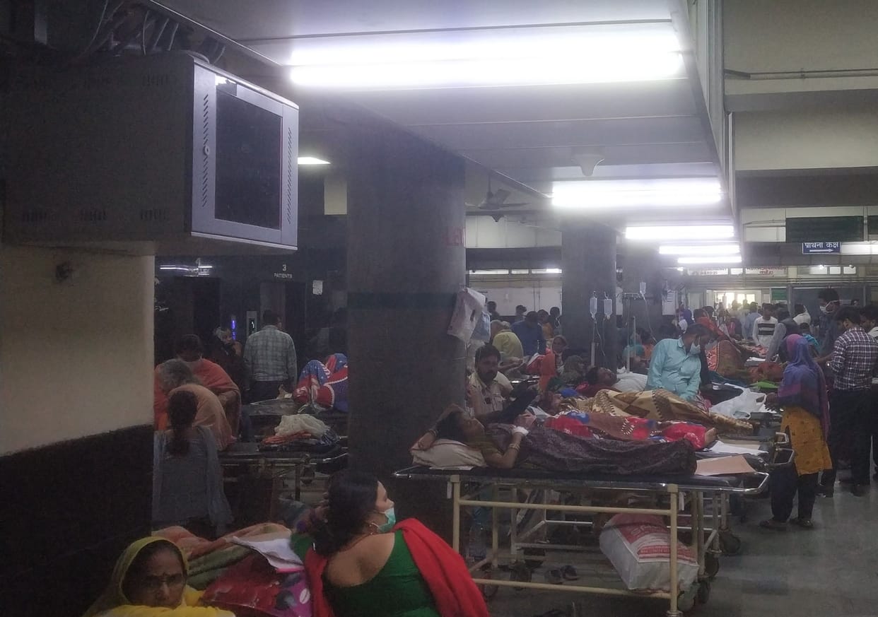Condition of Emergency ward bad in GMCH 32 of Chandigarh