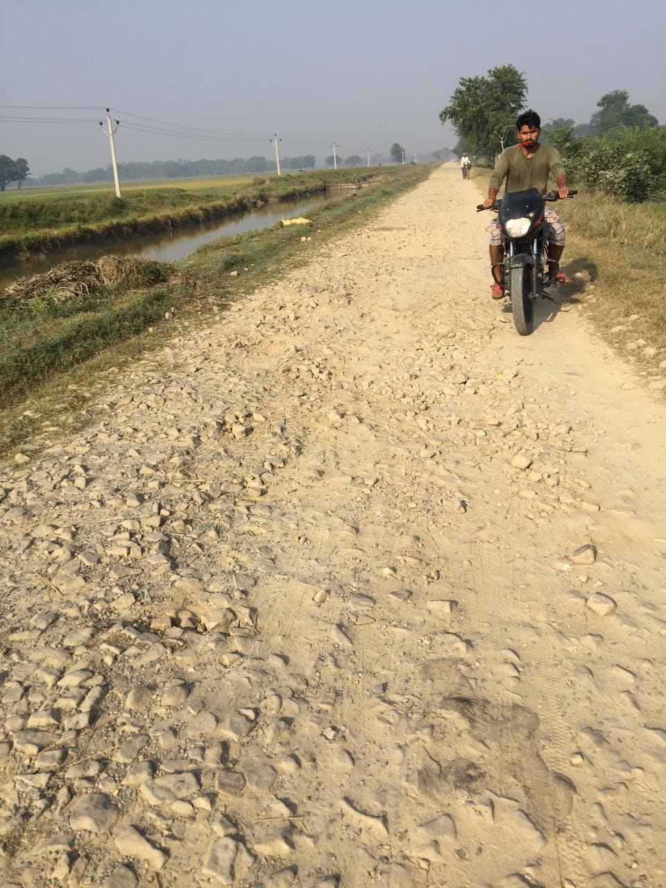 road problem, people unhappy