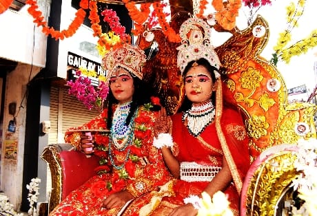 Shatchandi Mahayagya and Rasleela begin with Kalash Yatra