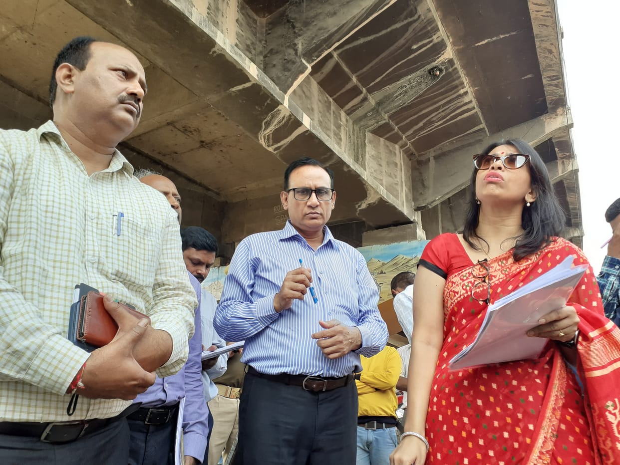 qila overbridge renovation starts soon