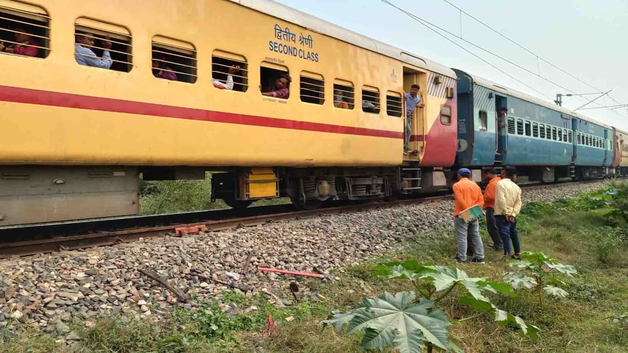 Two boys died after falling from train in Thrissur Kerala