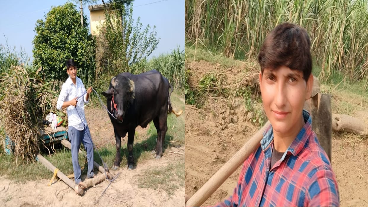 Meet Farmer Rakhi from Muzaffarnagar, she is setting an example for others, farming alone on bighas of land