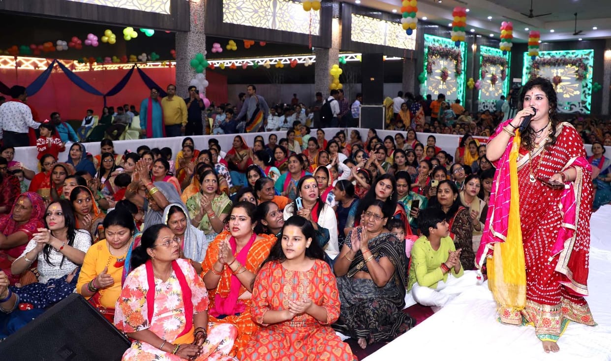 The message brought happiness, the birthday of Khatu Shyam Baba came..