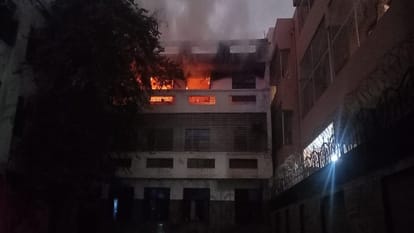 Fire breaks out at Mathura Vrindavan Garden Hotel