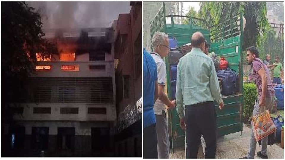 Mathura Vrindavan Garden Hotel fire More than 100 devotees staying in hotel