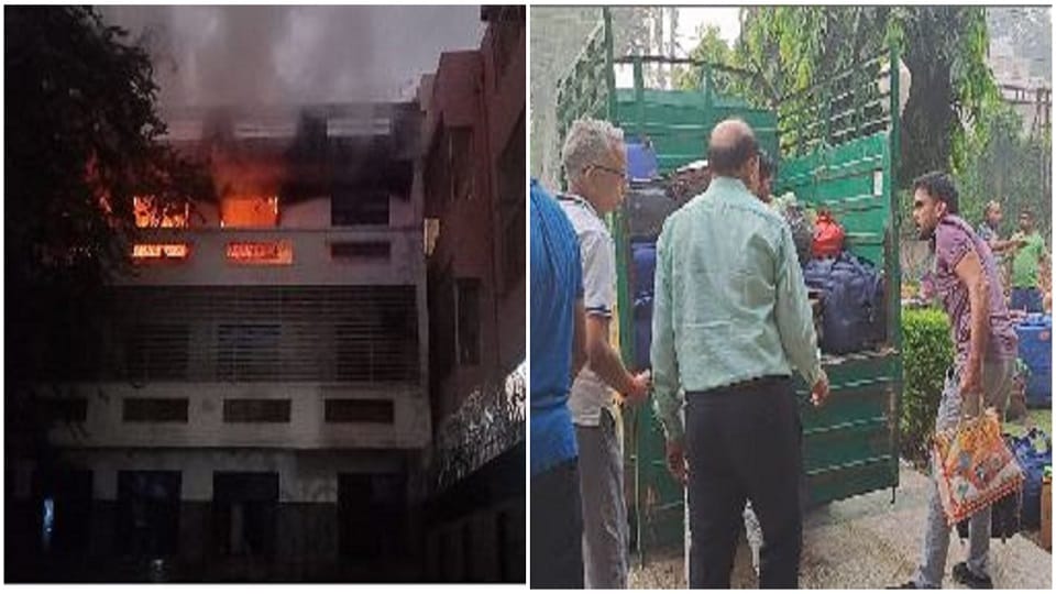 Mathura Vrindavan Garden Hotel fire More than 100 devotees staying in hotel