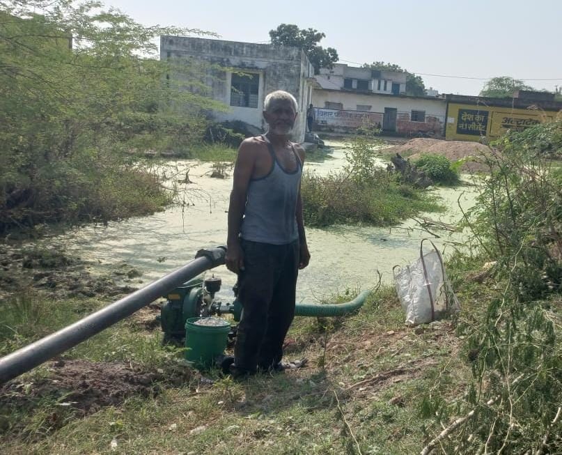 Hospital got relief from water logging