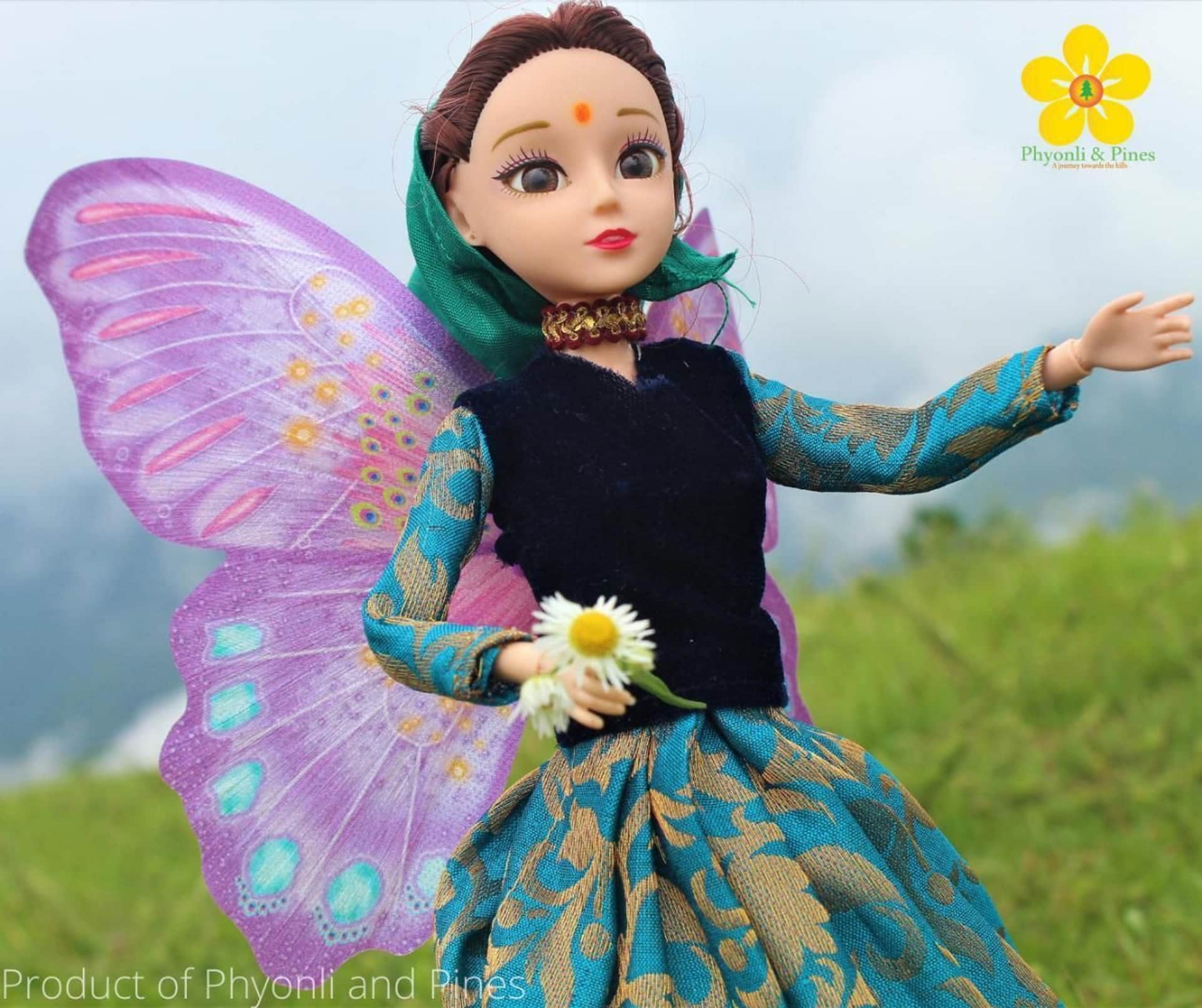 Pahadi Doll Junyali became famous After Barbie doll Dubai Mall Pahadi girl Tehri Deep prepared Uttarakhand