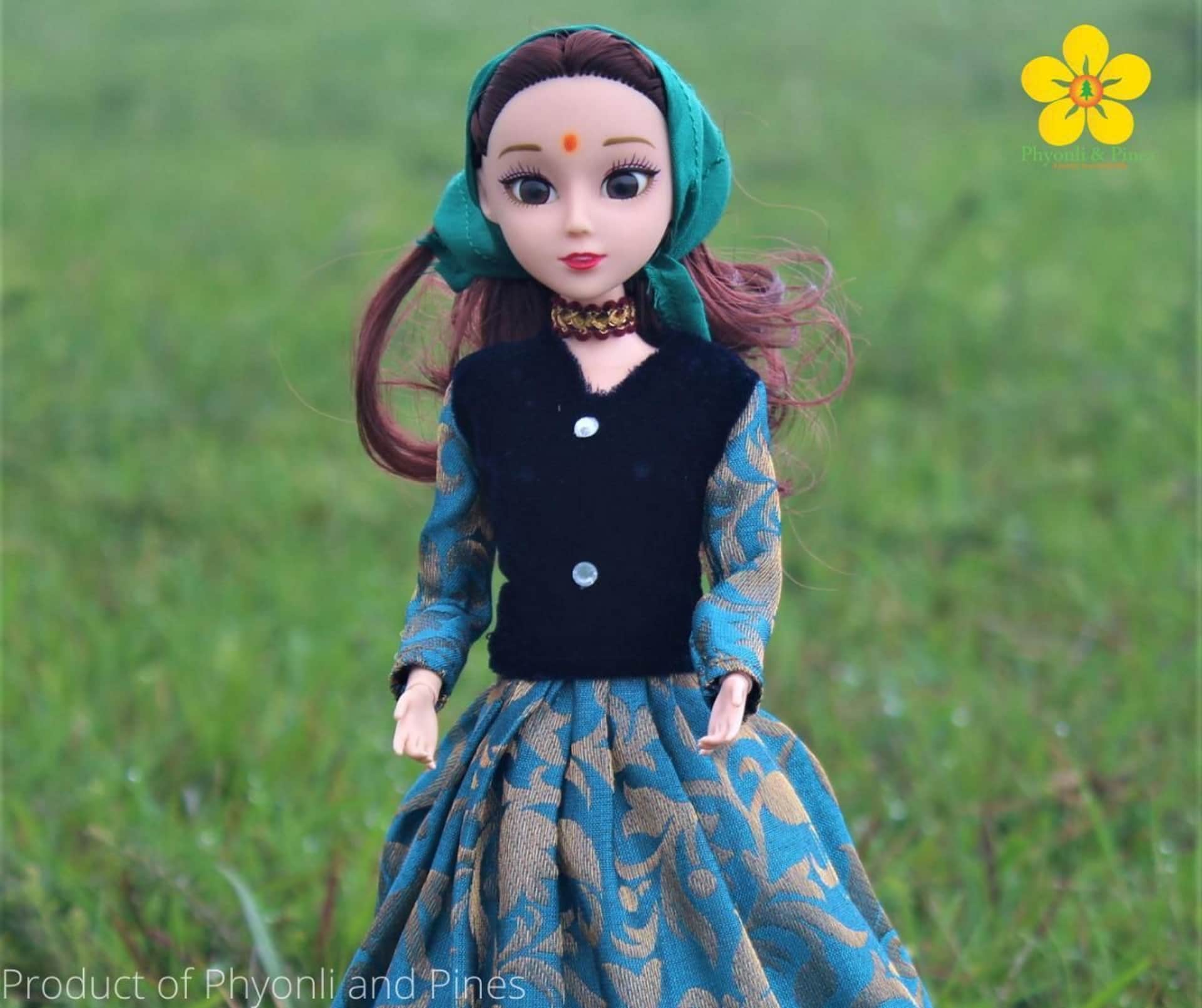 Pahadi Doll Junyali became famous After Barbie doll Dubai Mall Pahadi girl Tehri Deep prepared Uttarakhand