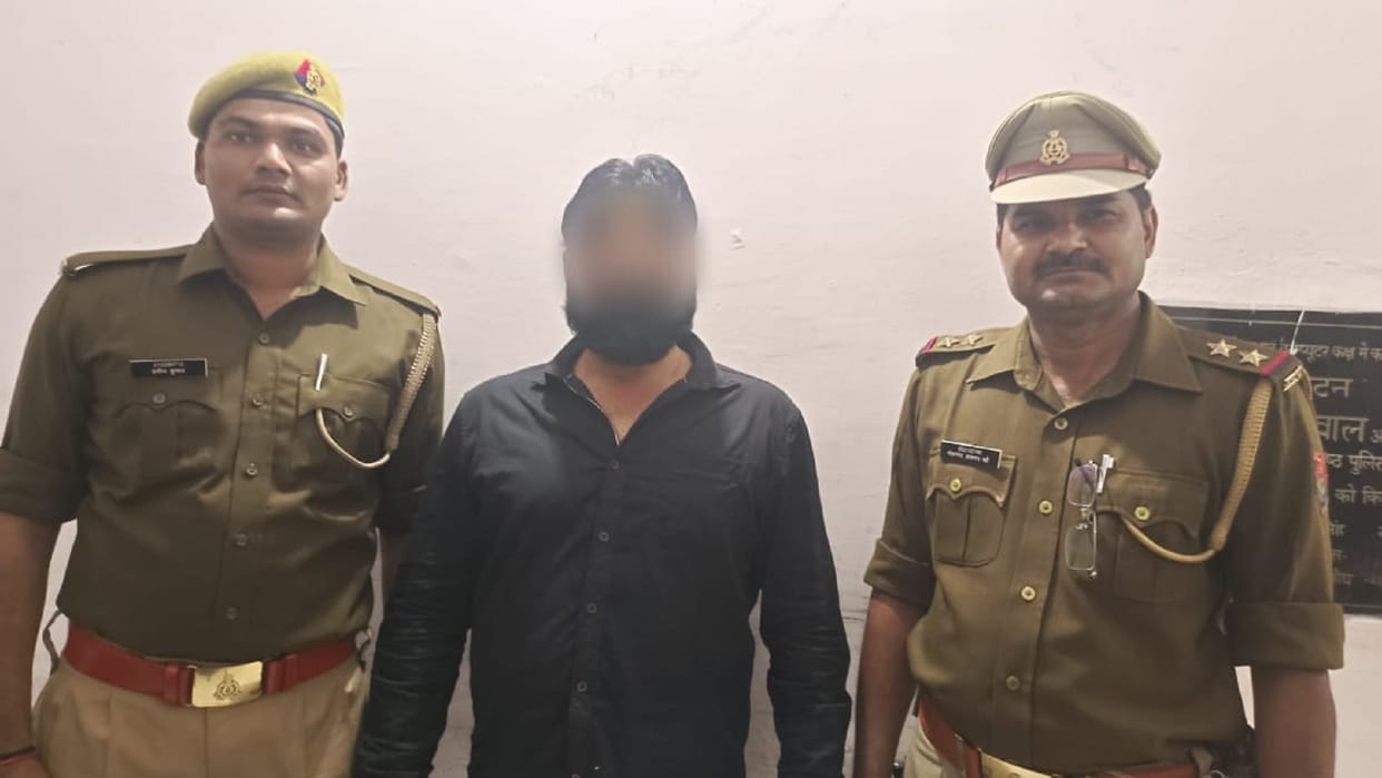 Contract killer arrested by Sihani Gate Police Team Ghaziabad news