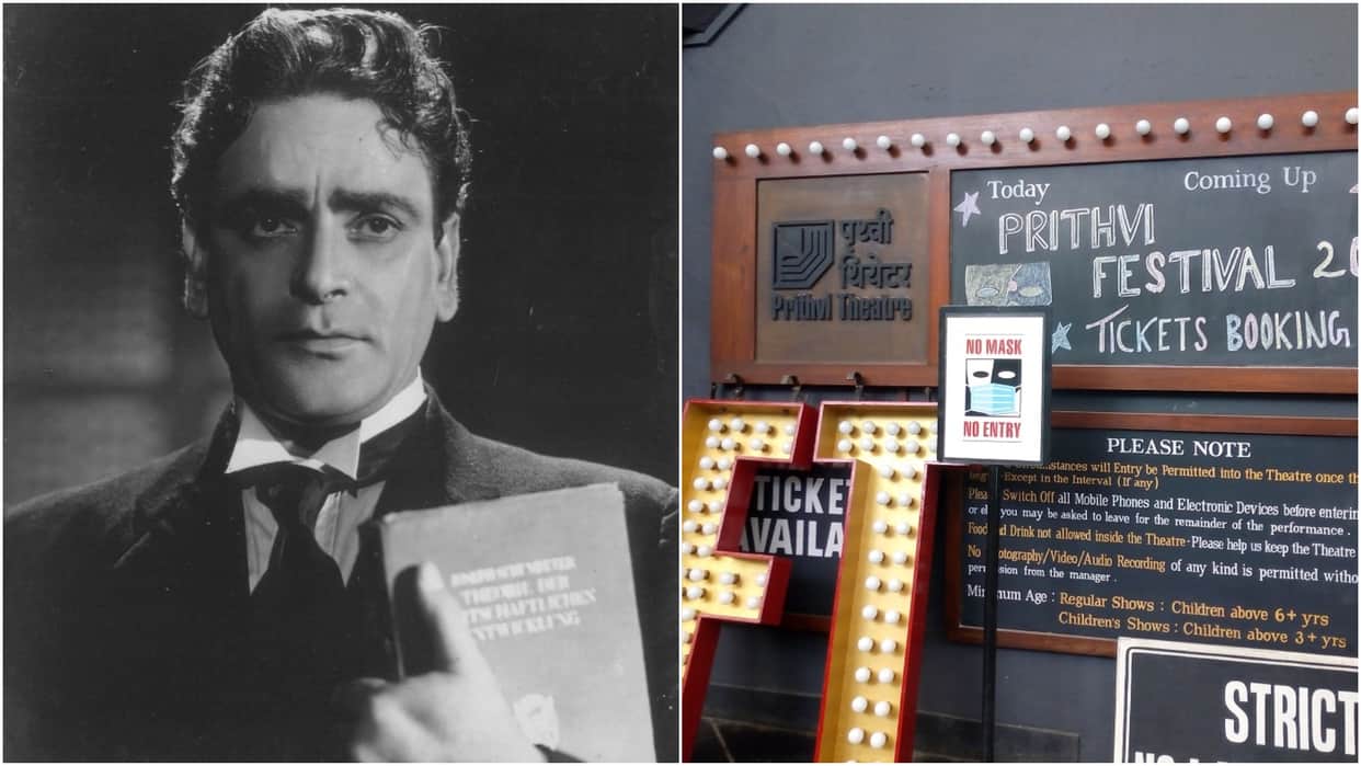 Employees and workers of prithvi theatre Mumbai remember founder Prithviraj Kapoor on his birth anniversary