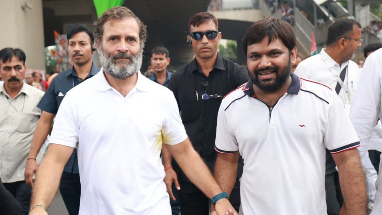 Katni Youth Congress President Divyanshu participated in Bharat Jodo Yatra read more in hindi