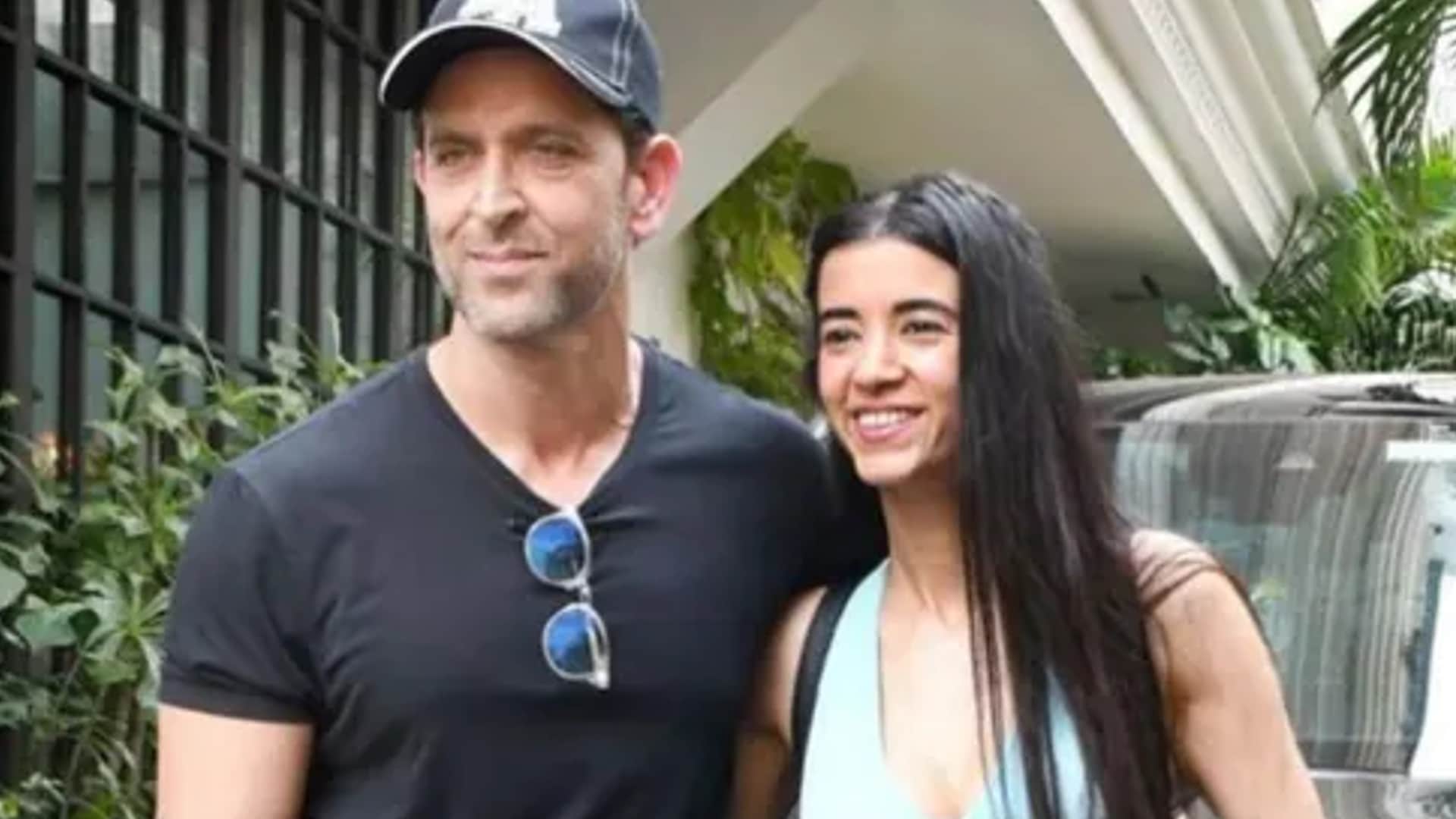 Bollywood Actress Saba Azad shares beautiful video of birthday celebration with Hrithik Roshan on social media