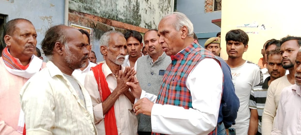 mp consoled victims