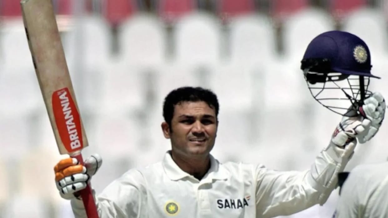 Cricket on This Day 3 Nov 2001 Virender Sehwag Scored a Century on Test Debut