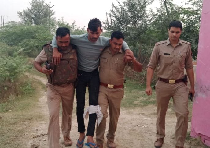 criminal catched in police encounter
