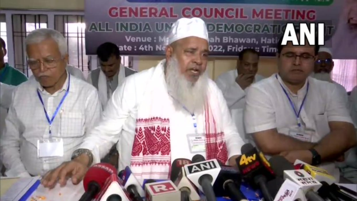 Badruddin Ajmal controversial speech created ruckus, BJP told the second version of Aurangzeb