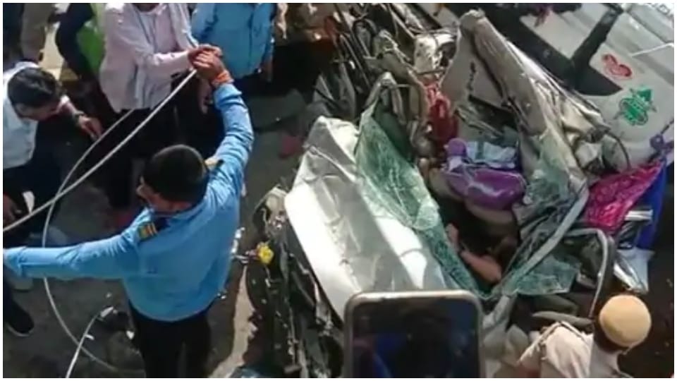 Bharatpur Road Accident Wedding Planner and Young Man Died