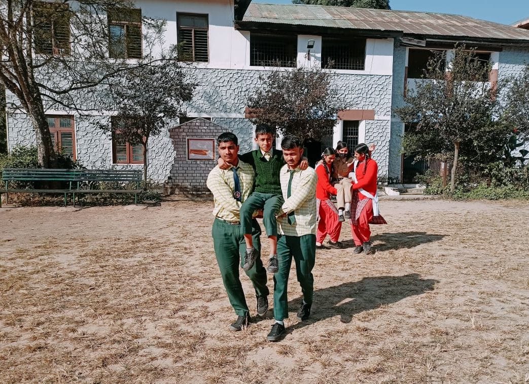 Students learned the tricks of disaster management in mock drill