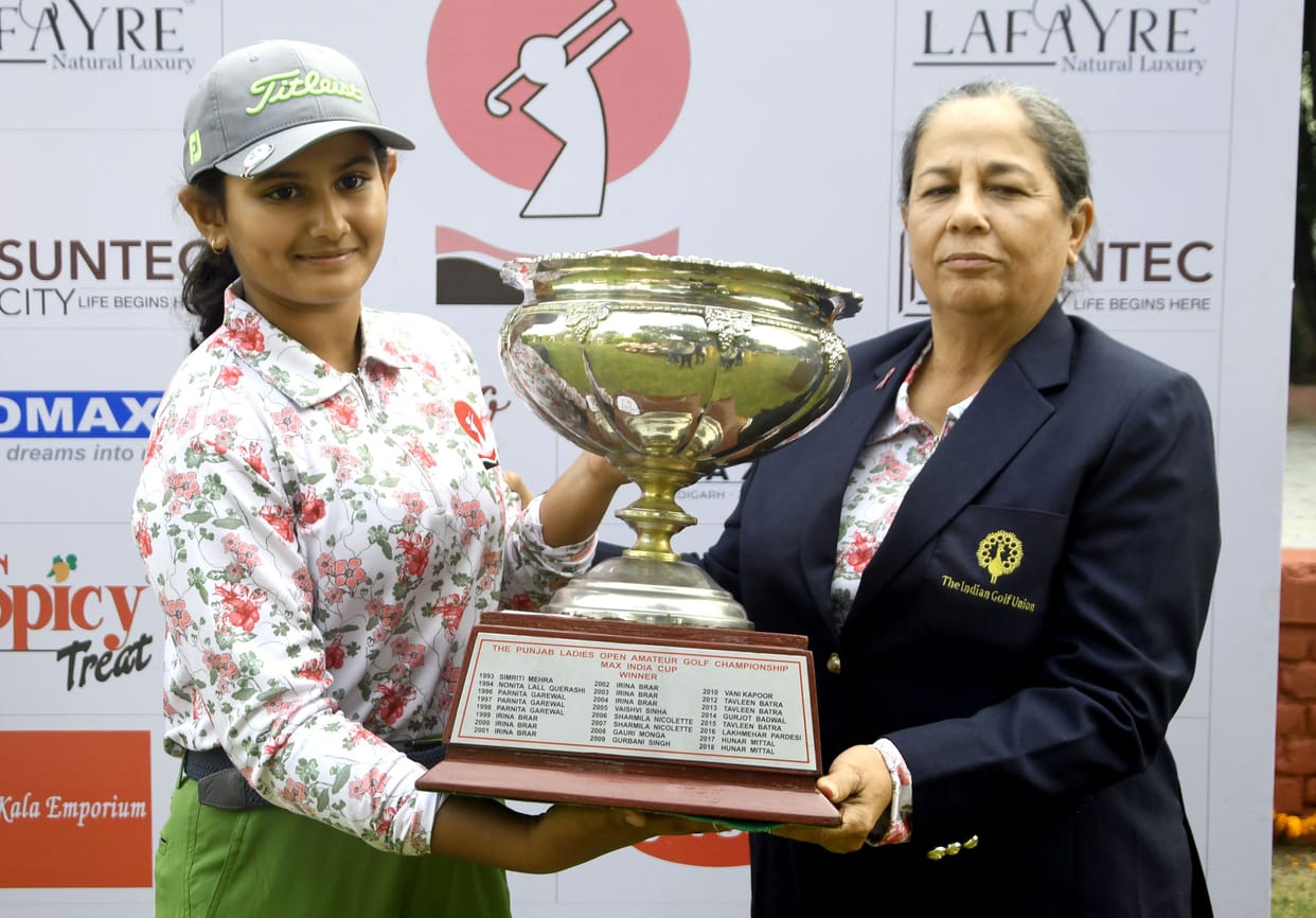 Guntaj Kaur Sandhu wins Punjab Open Ladies Open Golf Championship