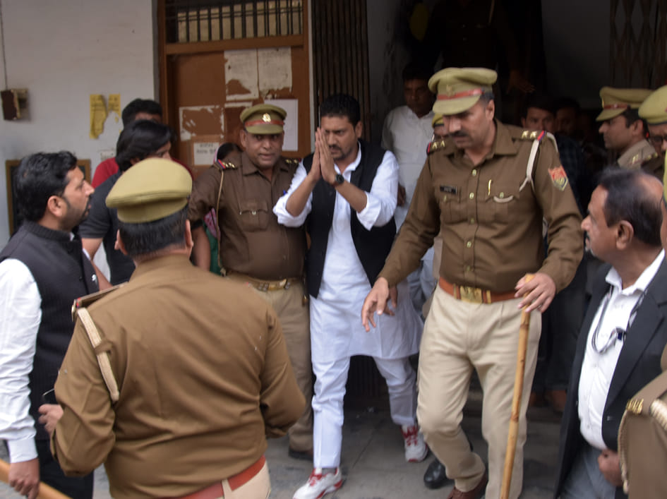 SP MLA Nahid Hasan appeared in court