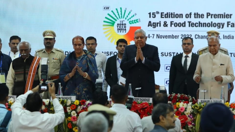 Vice President Jagdeep Dhankar Visit Chandigarh, Confederation of Indian Industry Program