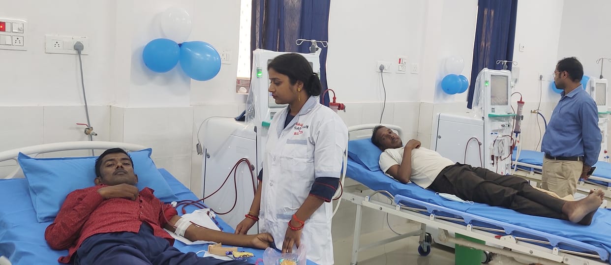 Chitrakoot: Dialysis center started, relief to patients