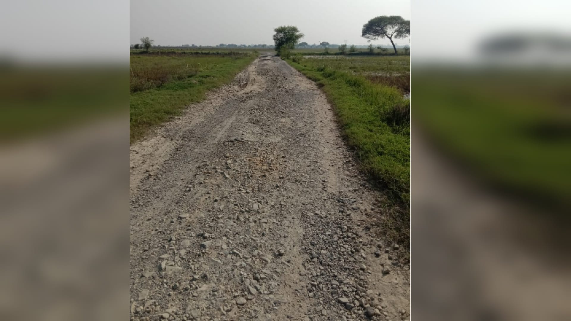 more than 20 roads of gorakhpur collapsed during making four lane and other roads