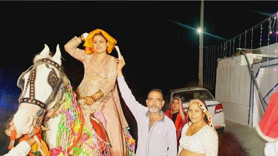 A Family gave important message in the marriage of daughter in Narnaul