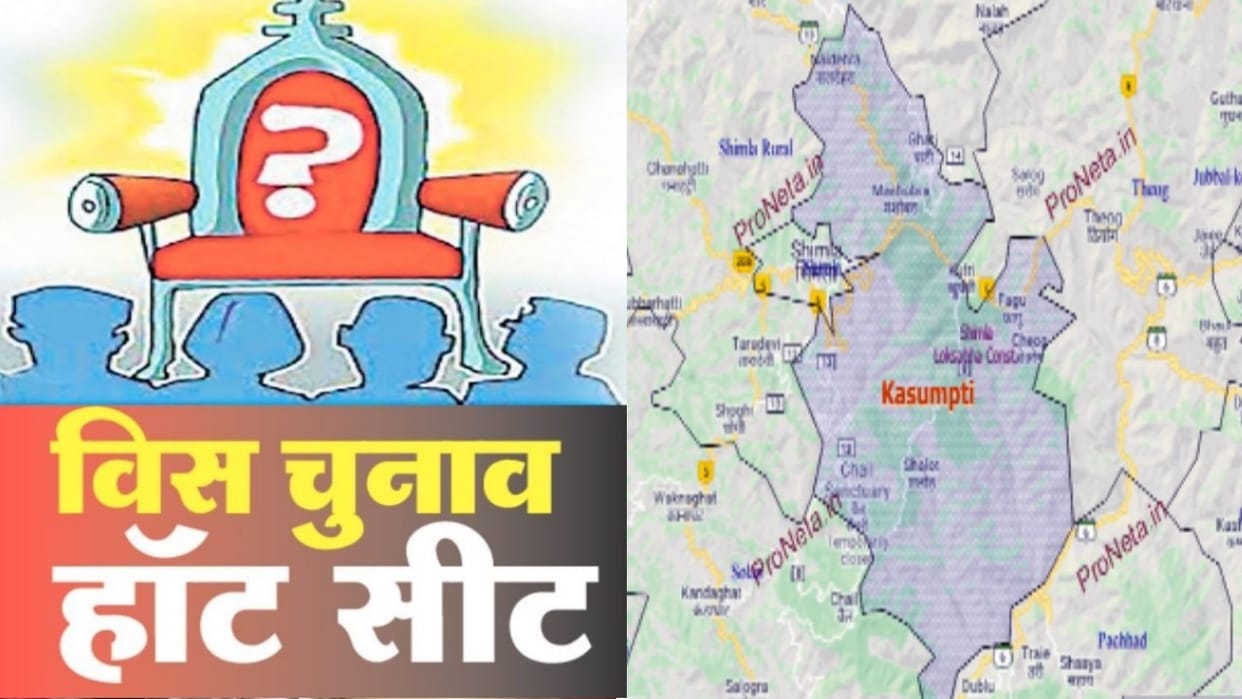 himachal election 2022, Hot seat Kasumpti, Challenge of breaking Congress stronghold in front of Suresh Bhardw