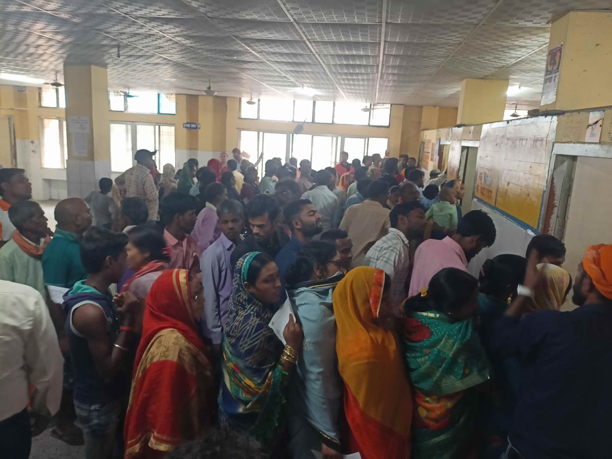 patient increase in district hospital