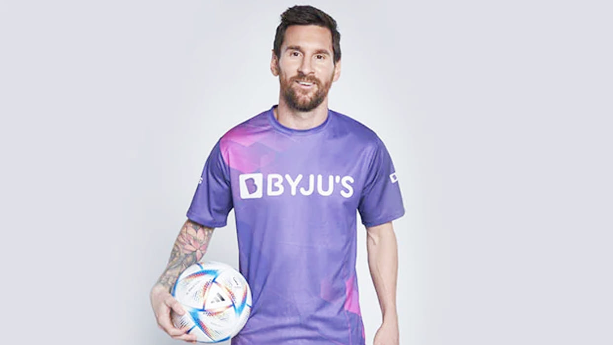 Lionel Messi BYJU'S Global Brand Ambassador For social impact arm Education For All