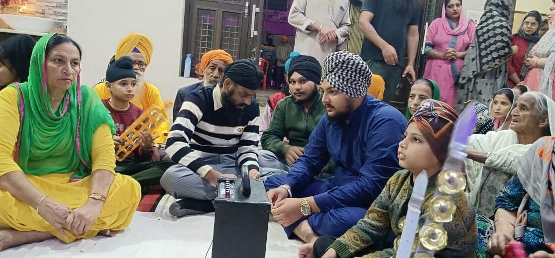 Shabad Kirtan organized on the occasion of Prakash Parv of Guru Nanak Dev Ji