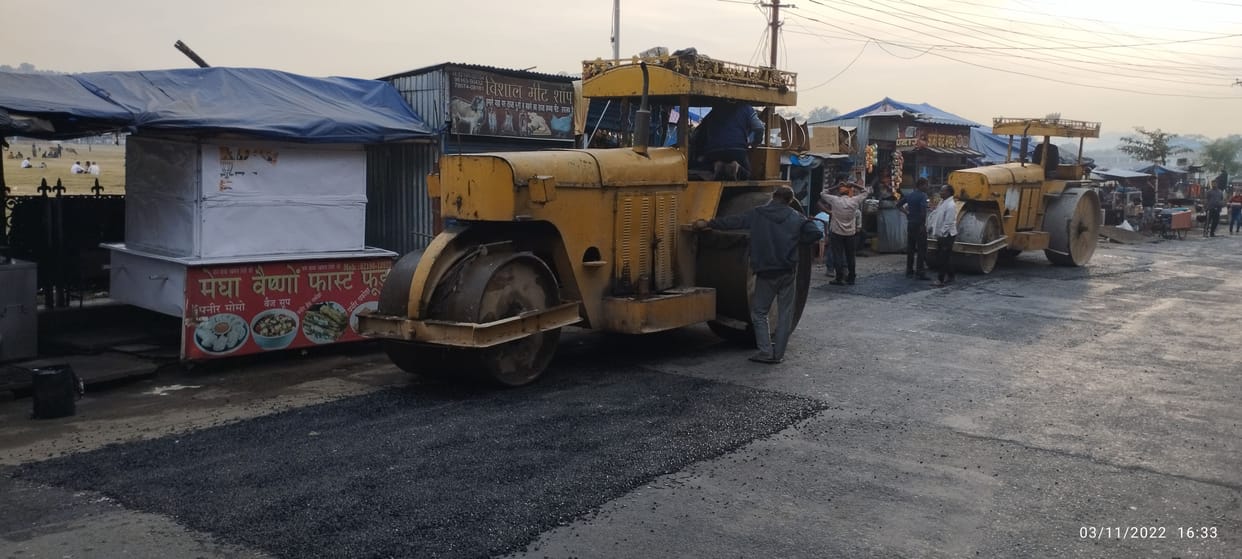 Patchwork started in the streets of Sujanpur during the election season