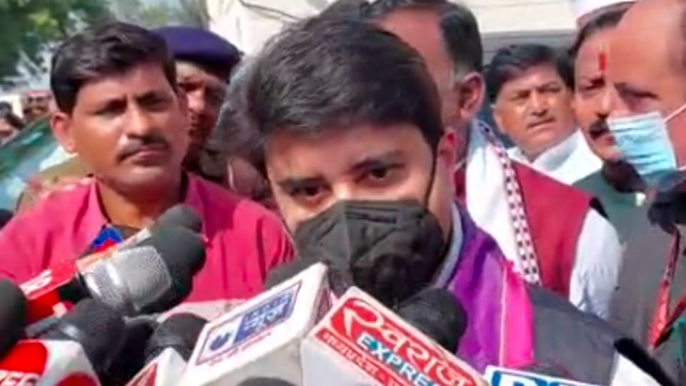 Jyotiraditya Scindia has spoken about next year's elections