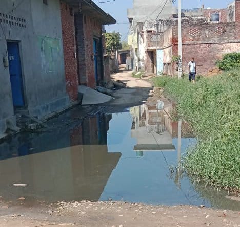 Demand to get rid of water logging problem