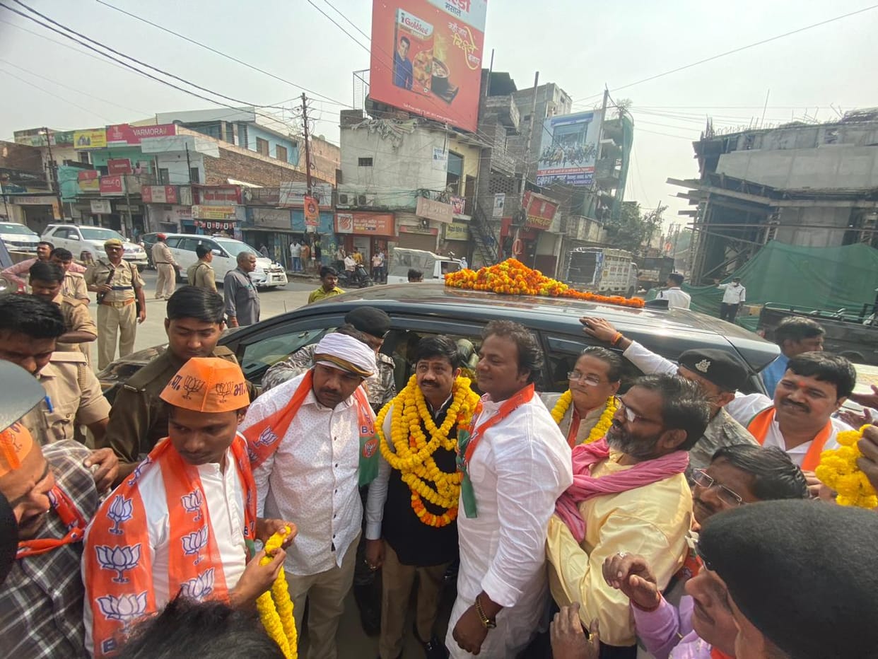Up Minister Nand Gopal Nandi said  BJP massive victory in Up nikay chunav targeted AAP leaders