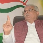 छत्तीसगढ़ के मुख्यमंत्री भूपेश बघेल।