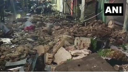 building collapsed in NSC Bose road, Chennai