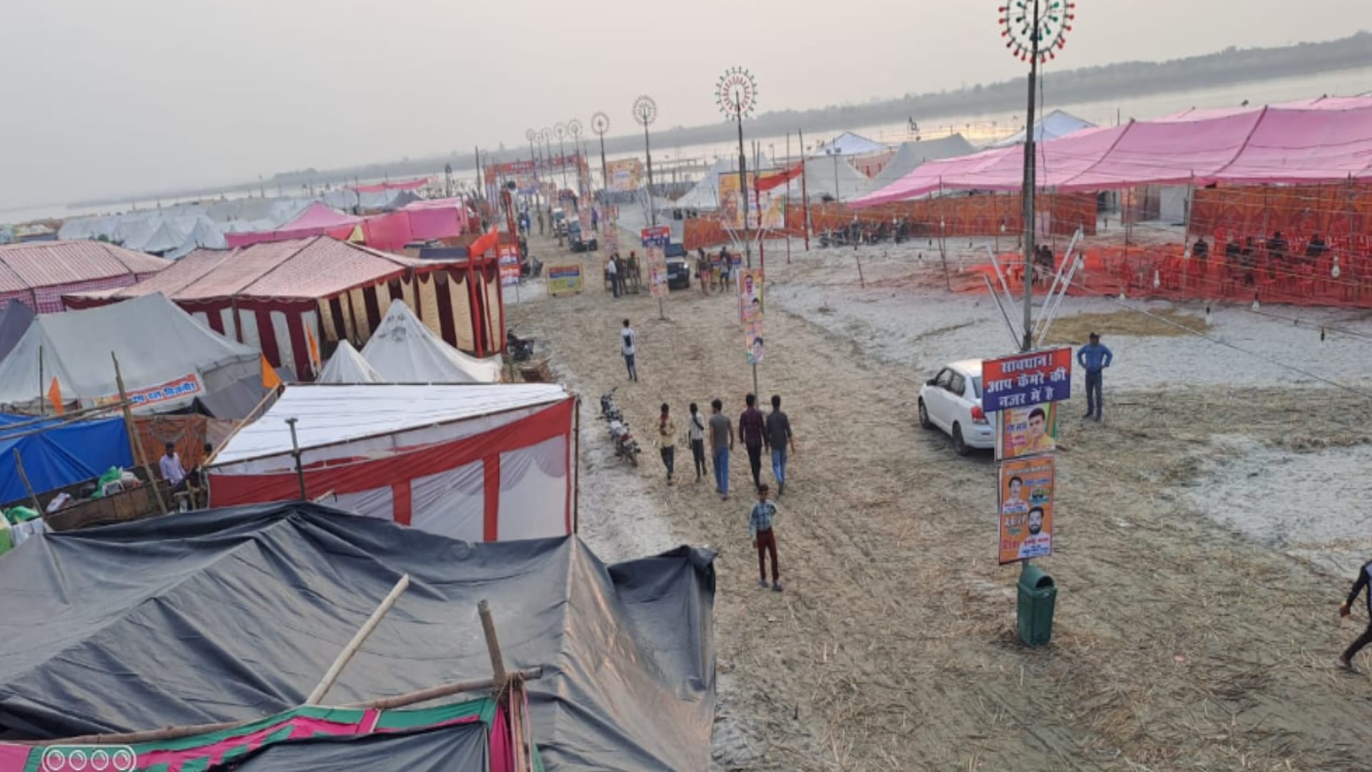 Ganga Snan 2022: Ganga fair in pictures, City of tents started to be established in Bijnor city