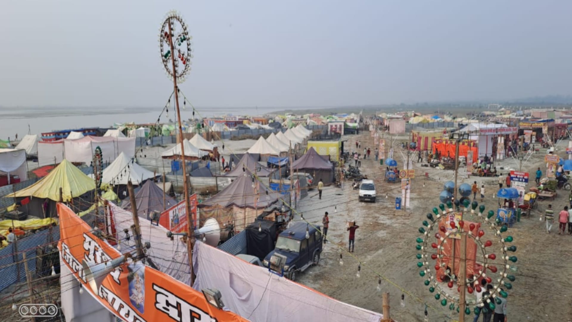 Ganga Snan 2022: Ganga fair in pictures, City of tents started to be established in Bijnor city