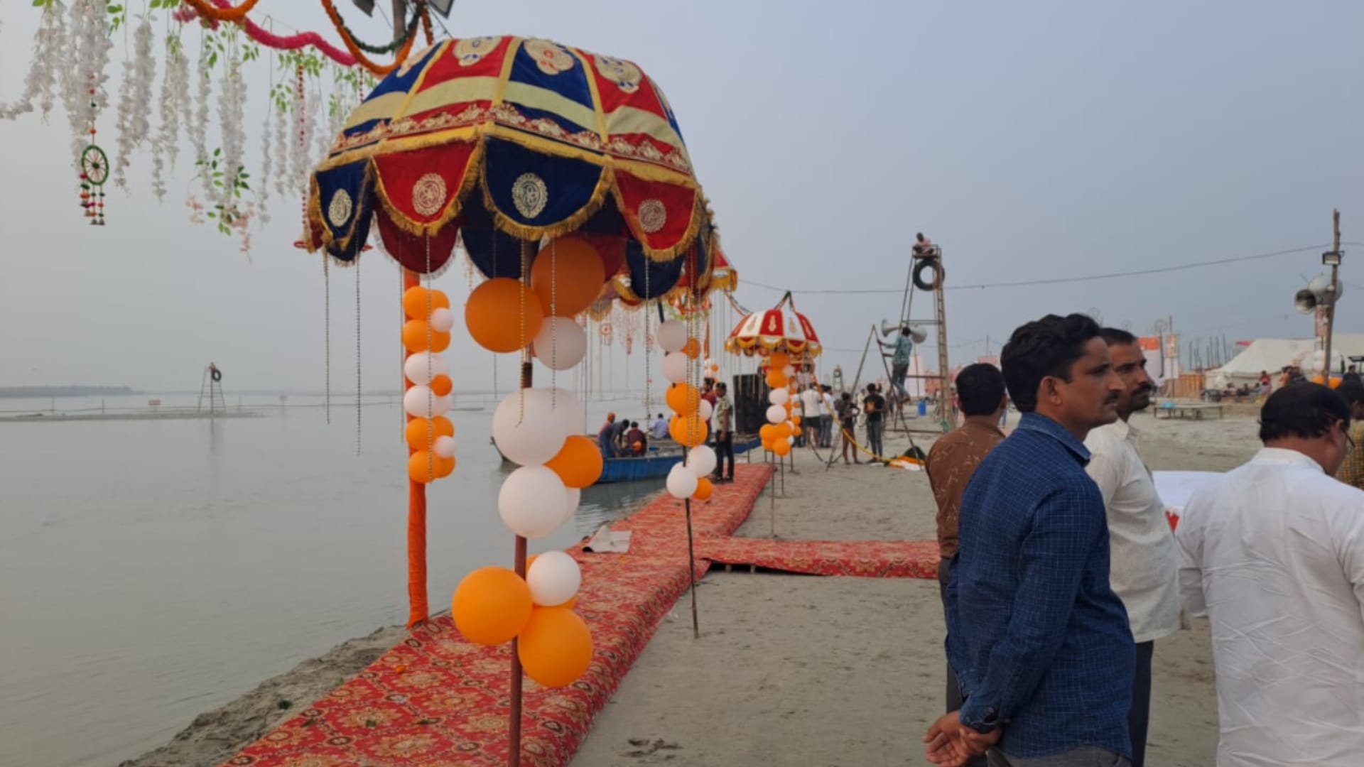 Ganga Snan 2022: Ganga fair in pictures, City of tents started to be established in Bijnor city