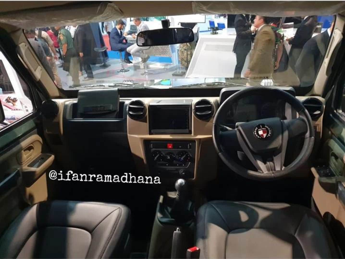 Republik Motor showcase Force Gurkha pickup truck in Indonesia at Indo Defence Expo and Forum