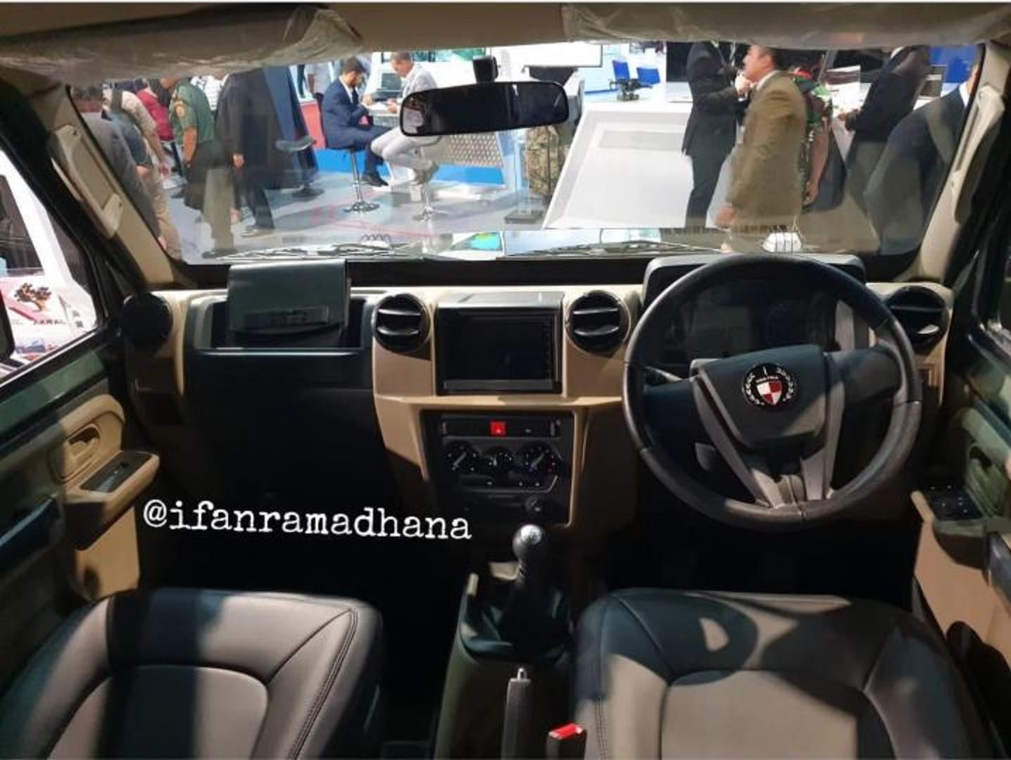 Republik Motor showcase Force Gurkha pickup truck in Indonesia at Indo Defence Expo and Forum