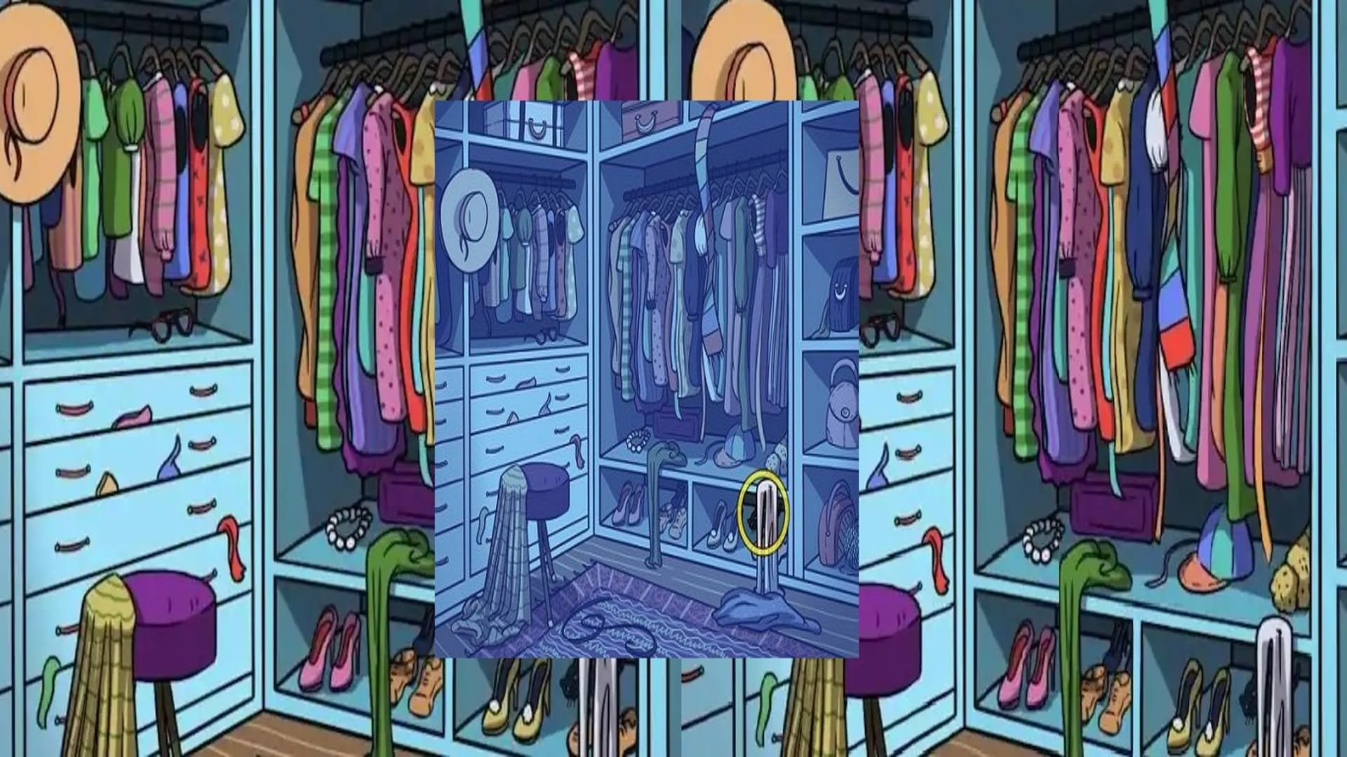 optical illusion pictures with hidden photo find out cat 15 seconds check brain iq test