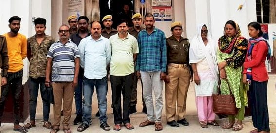 Fatehpur: 10 accused in the conversion case went to jail