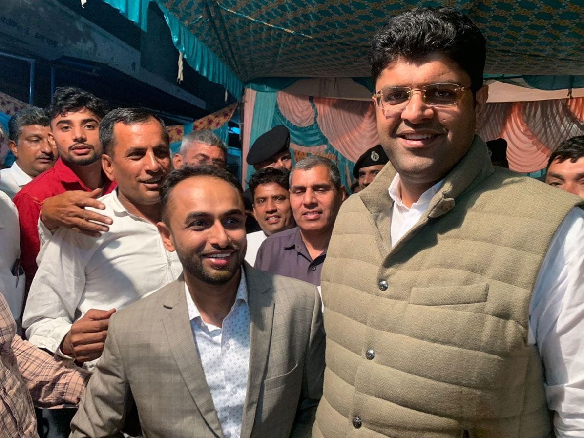 Congress has become a father-son party in Haryana: Dushyant