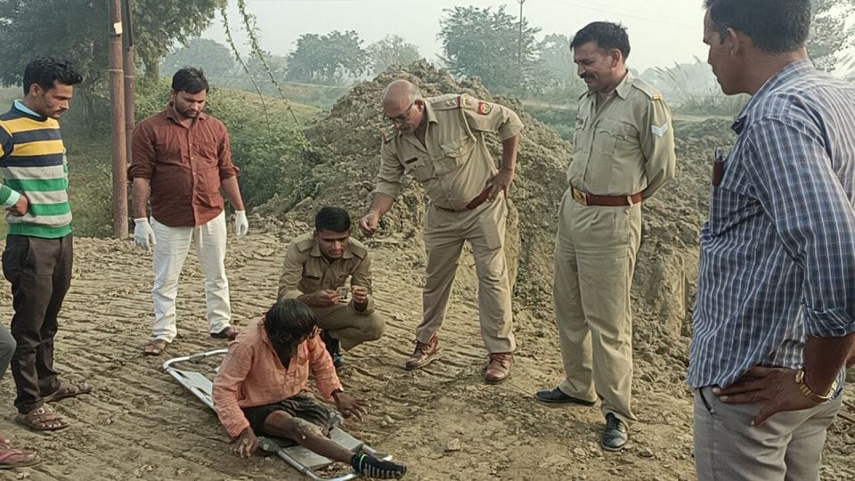 Divyang man attempted suicide jumped into the canal in Mathura