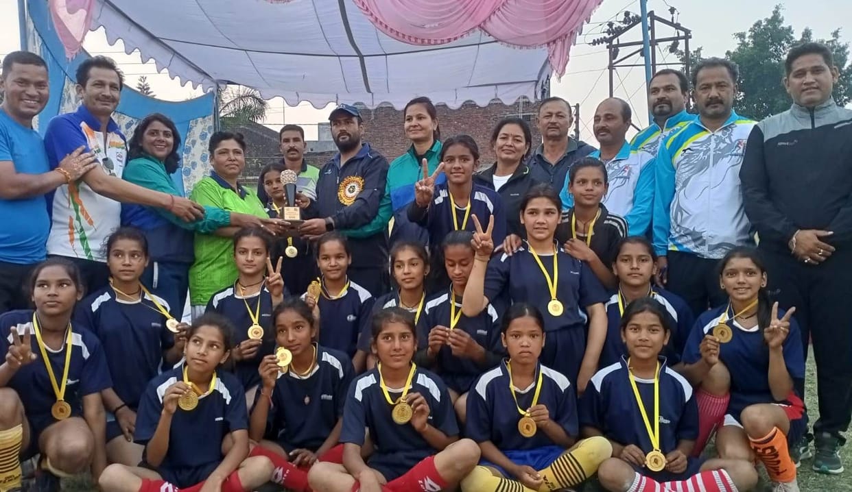 Hocky in Tankpur School