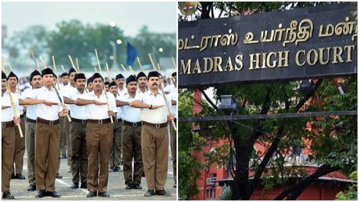 Madras High Court directs Tamil Nadu police to permit RSS to take route marches